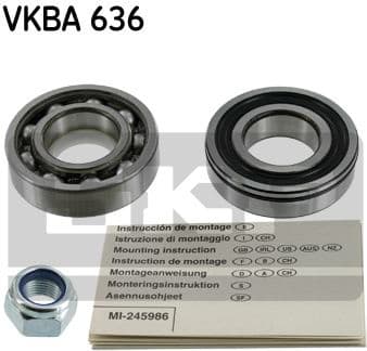 Wheel Bearing Kit VKBA 636