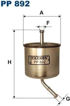 Fuel Filter PP892