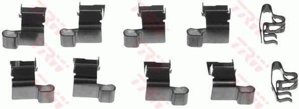 Accessory Kit, disc brake pad PFK526