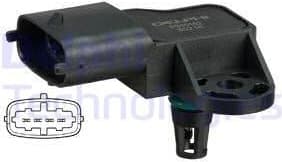 Sensor, boost pressure PS10182