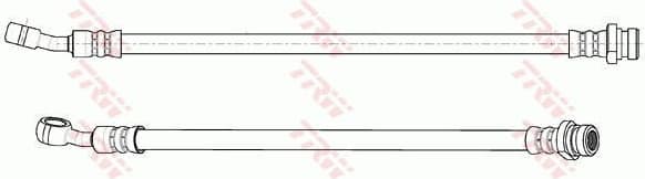 Brake Hose PHD1060 - image 2