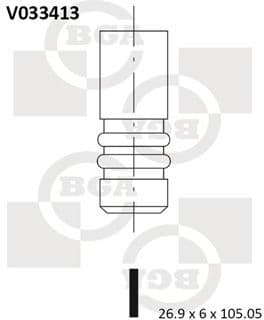 Valve inlet V033413 - image 2