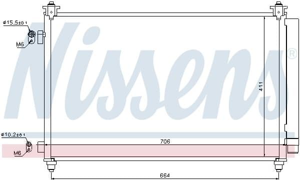 Condenser, air conditioning ** FIRST FIT ** 940253