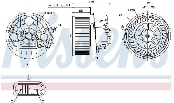 Interior Blower 87091