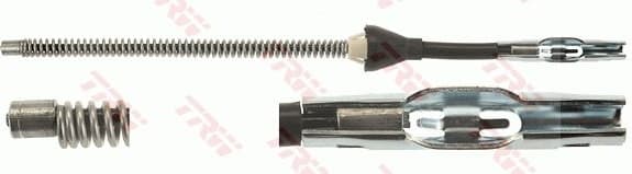 Cable Pull, parking brake GCH666