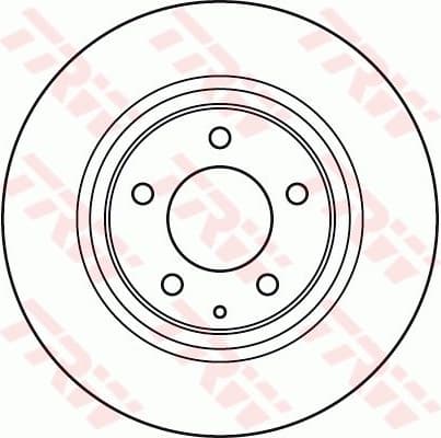 Brake Disc DF4967 - image 2