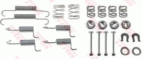Accessory Kit, parking brake shoes SFK216