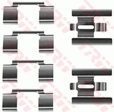 Accessory Kit, disc brake pad PFK343