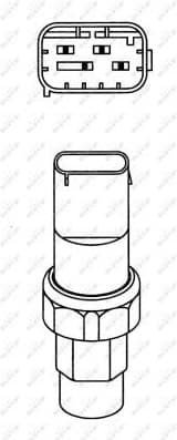 Pressure Switch, air conditioning EASY FIT 38933