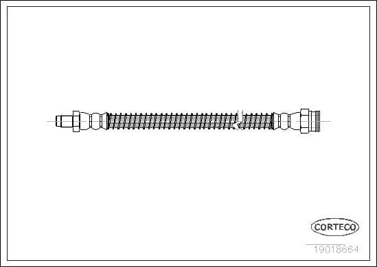 Brake Hose 19018664