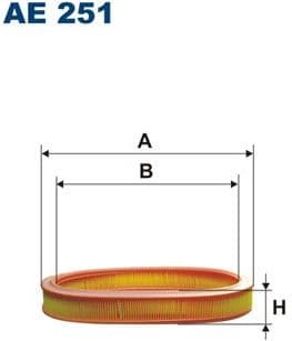 Air Filter AE251