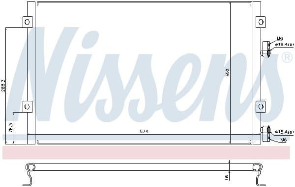 Condenser, air conditioning 940289