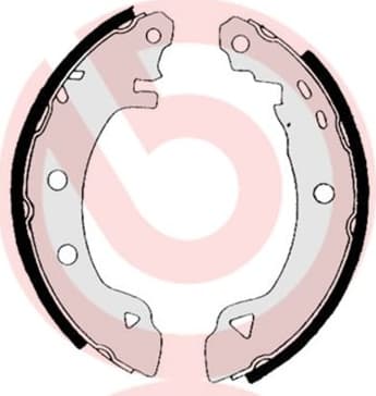 Brake Shoe Set ESSENTIAL LINE S23507
