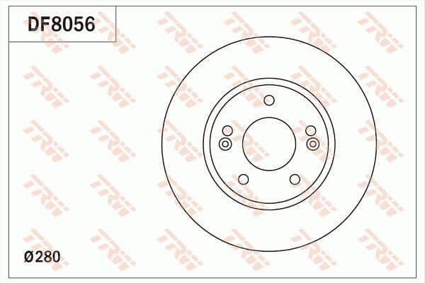 Brake Disc DF8056