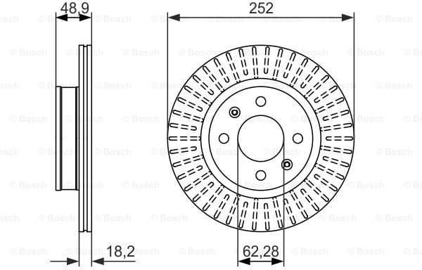 Brake Disc 0986479770 - image 2