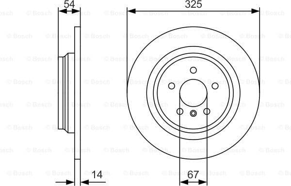 Brake Disc 0986479D10