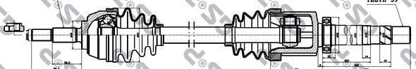 Drive Shaft 250447