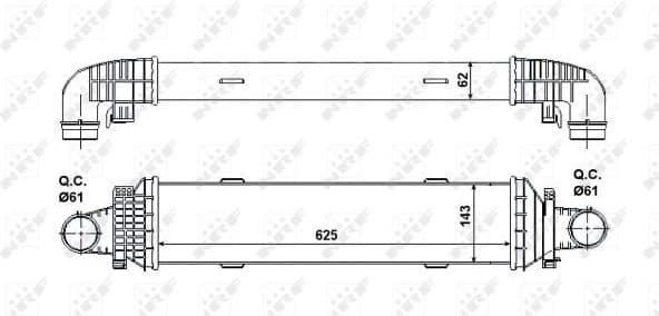 Charge Air Cooler 30504