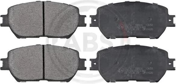 Brake Pad Set, disc brake 37356