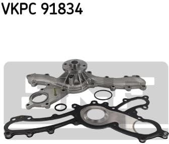 Water Pump, engine cooling VKPC 91834