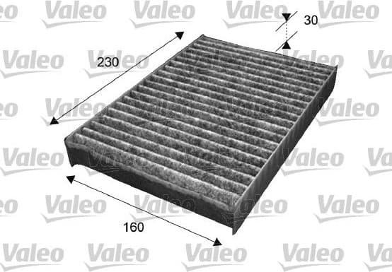 Filter, cabin air VALEO PROTECT 715538