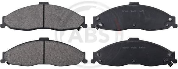 Brake Pad Set, disc brake 38749
