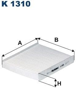 Filter, cabin air K1310