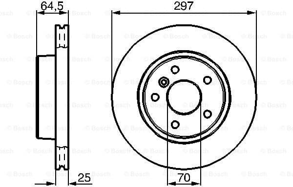 Brake Disc 0986478483 - image 2