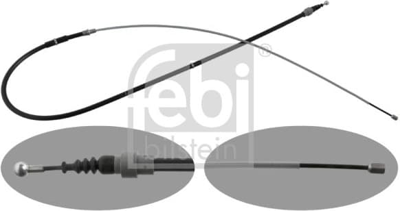 Cable Pull, parking brake 48308