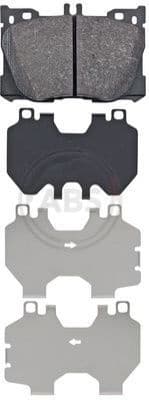 Brake Pad Set, disc brake 35155