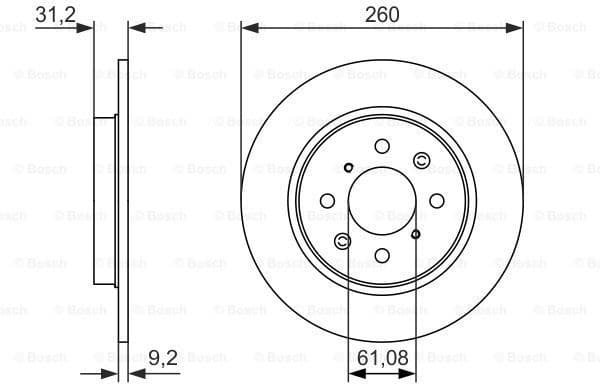 Brake Disc 0986479051 - image 2