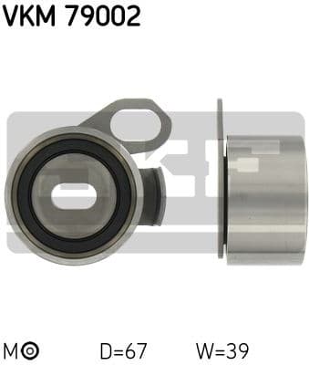 Tensioner Pulley, timing belt VKM 79002