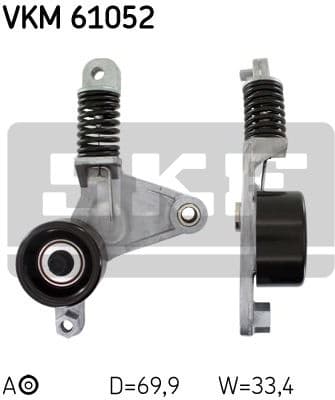 Tensioner belt VKM61052