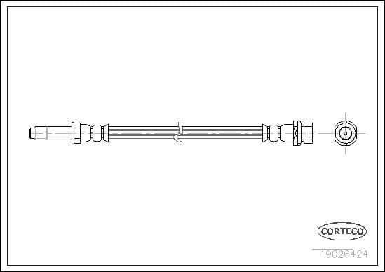 Brake Hose 19026424