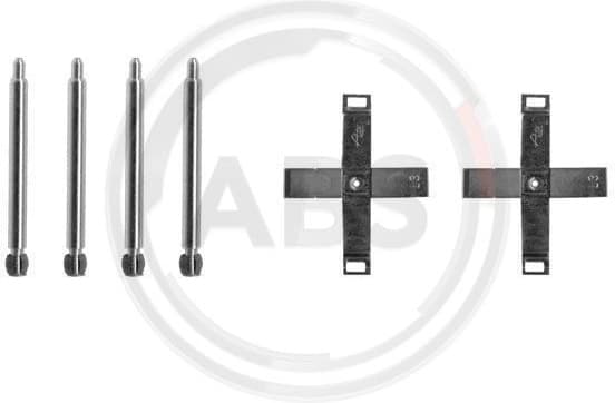 Accessory Kit, disc brake pad 1271Q