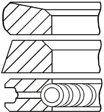 Piston Ring Set 08-123700-00