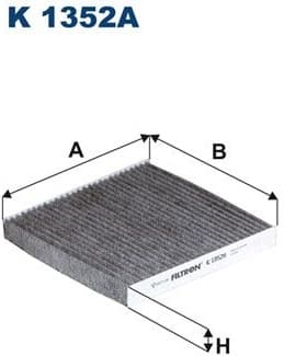Filter, cabin air K1352A