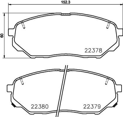 Brake Pad Set, disc brake PRIME LINE P30086