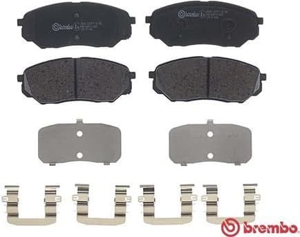 Brake Pad Set, disc brake PRIME LINE P30086 - image 2