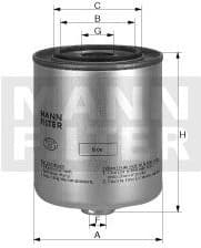 Fuel Filter WK8152
