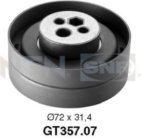Tensioner Pulley, timing belt GT357.07
