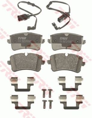 Brake Pad Set, disc brake COTEC GDB1867 - image 2