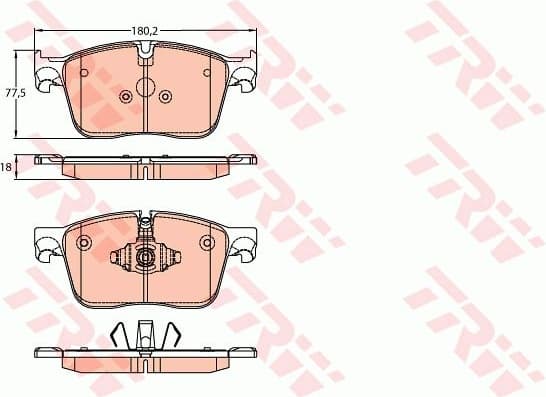 Brake Pad Set, disc brake GDB2145