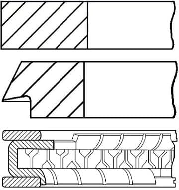 Piston Ring Set 08-307800-00
