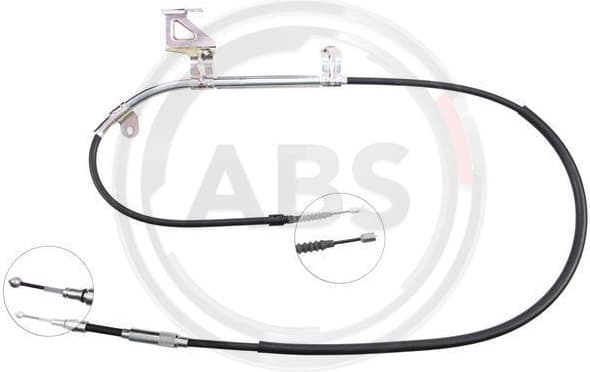 Cable Pull, parking brake K18387