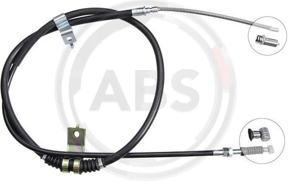 Cable Pull, parking brake K19258