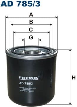Air Dryer Cartridge, compressed-air system AD785/3