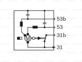 Wiper Motor BOSCH F006B20050 - image 6