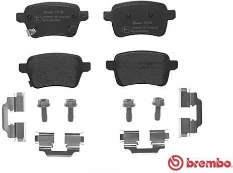 Brake Pad Set, disc brake PRIME LINE P59086