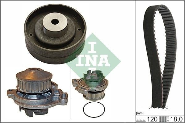 Water Pump & Timing Belt Kit 530015130